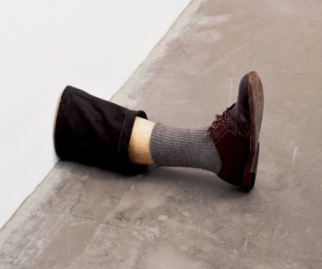 Robert Gober, Untitled (Leg) 1989–90